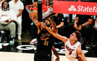 米神鐵打，替補暴走，騎士大勝熱火，3-0奪賽點！