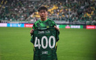 大TIFO、紀(jì)念球衣、張稀哲進(jìn)球，完美安排。