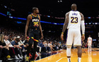 凱文杜蘭特與勒布朗詹姆斯戲談NBA演變