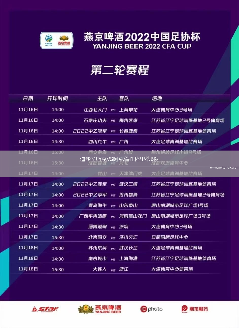迪沙辛斯克VS阿克倫托格里蒂B隊