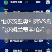 維爾茨堡奧利弗VS烏爾姆蘭蒂奧帕姆