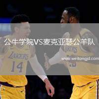 公牛學院VS麥克亞瑟公羊隊